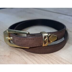 A. BROD Women’s Leather Belt Medium-29”Made In Italy